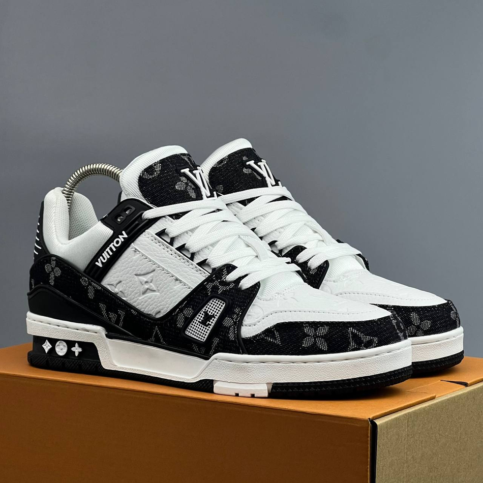 Кроссовки Louis Vuitton #527 (черн.-бел.)