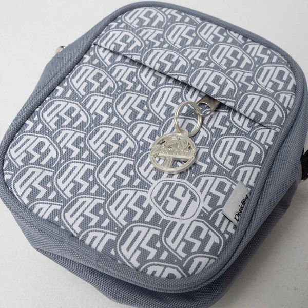 Сумка мессенджер Dissident DST Monogram Shoulder Bag Серая - фото 6