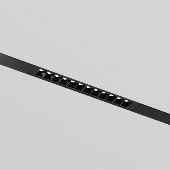 Трековый светодиодный светильник Denkirs Simple Grill DK8201-BK