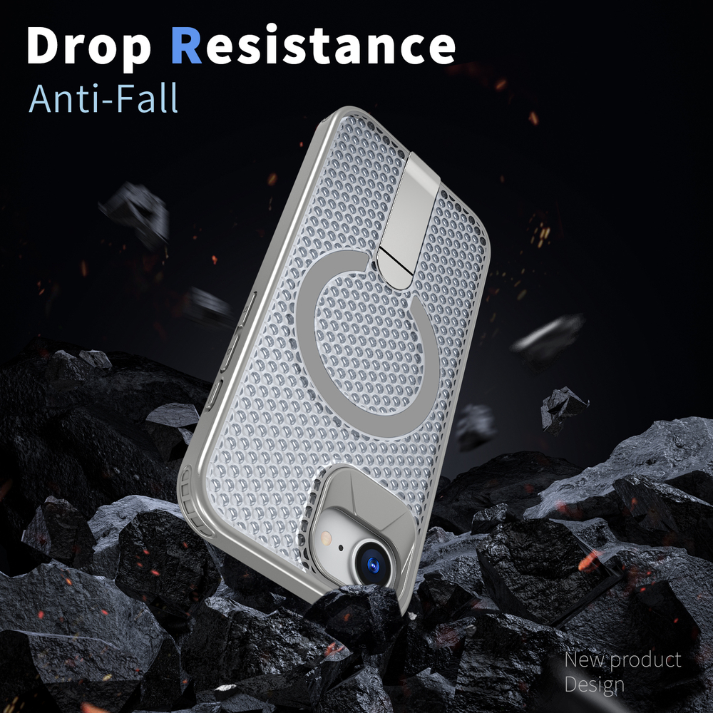 Прозрачный чехол Mesh Pro Magnetic Case для iPhone 16e