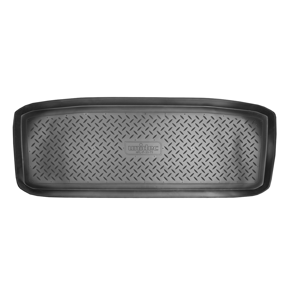 Коврик в багажник Norplast/Unidec для Infiniti QX56 в кузове I32 (2007-2010) Черный, полиуретан, арт.NPL-P-33-75