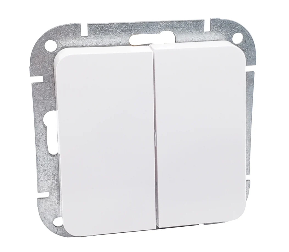 Выключатель 2-кл Bylectrica АСТРУМ 10А белый С510-3502