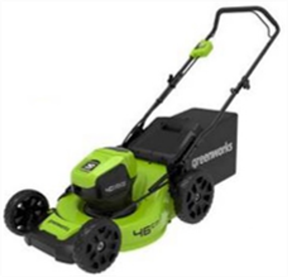 Газонокосилка аккумуляторная Greenworks Арт. 2514407, 40V, 46 см, бесщеточная, без АКБ и ЗУ