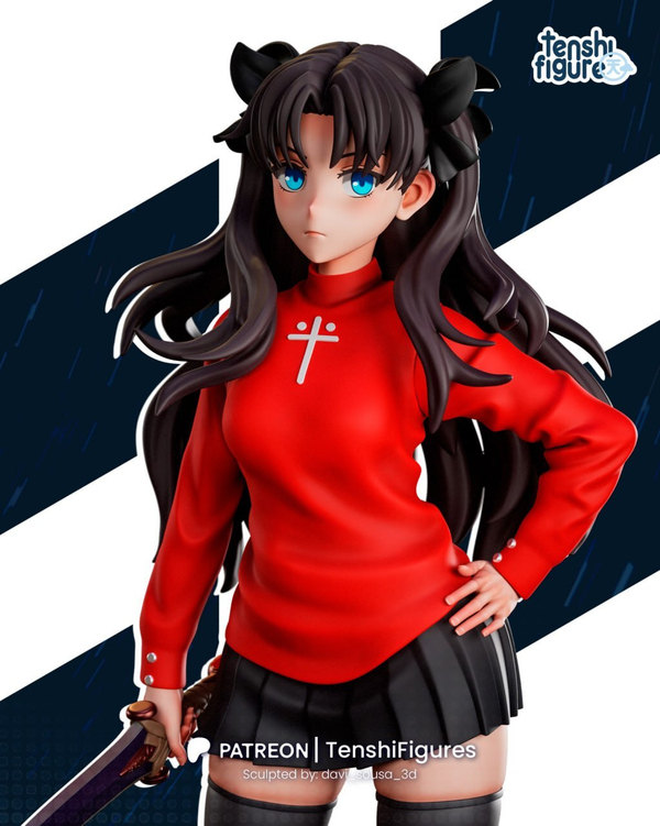 Rin Tohsaka Fate stay night Фигурка