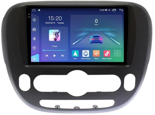 Магнитола для KIA Soul 2 2014-2019 (климат) - Parafar PF526T1LUX1U2K на Android 13, Быстрая, QLED+2K, CarPlay, 4G SIM-слот