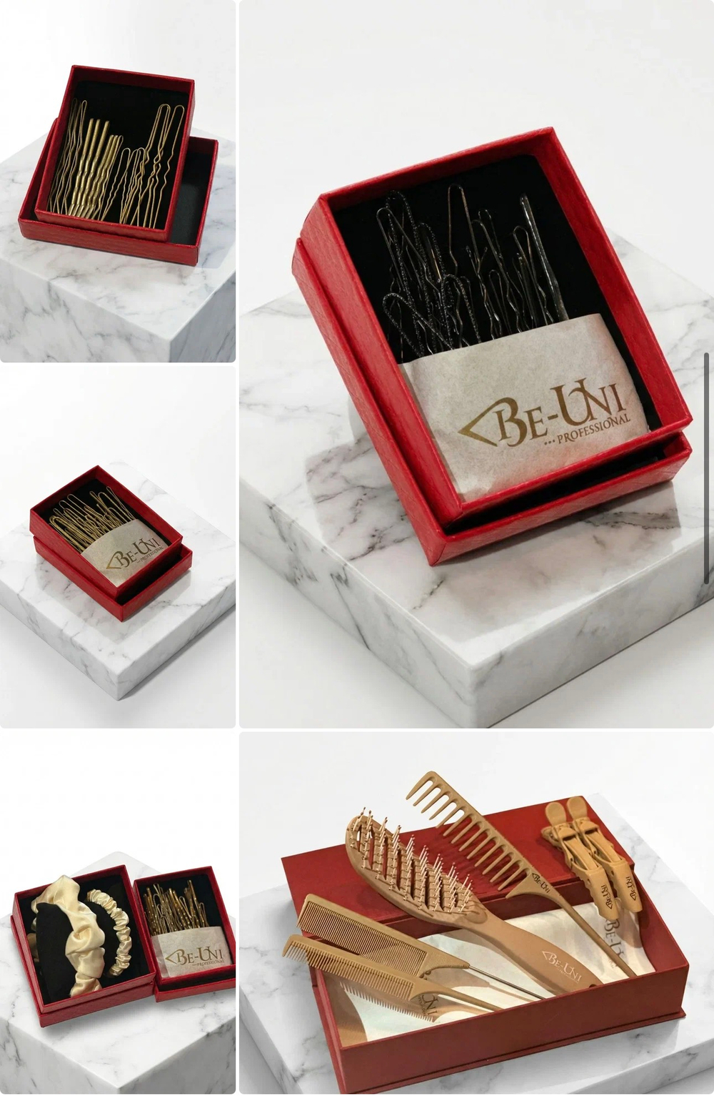 Подарочный набор Be-Uni "Прикосновение шелка" , цвет черный