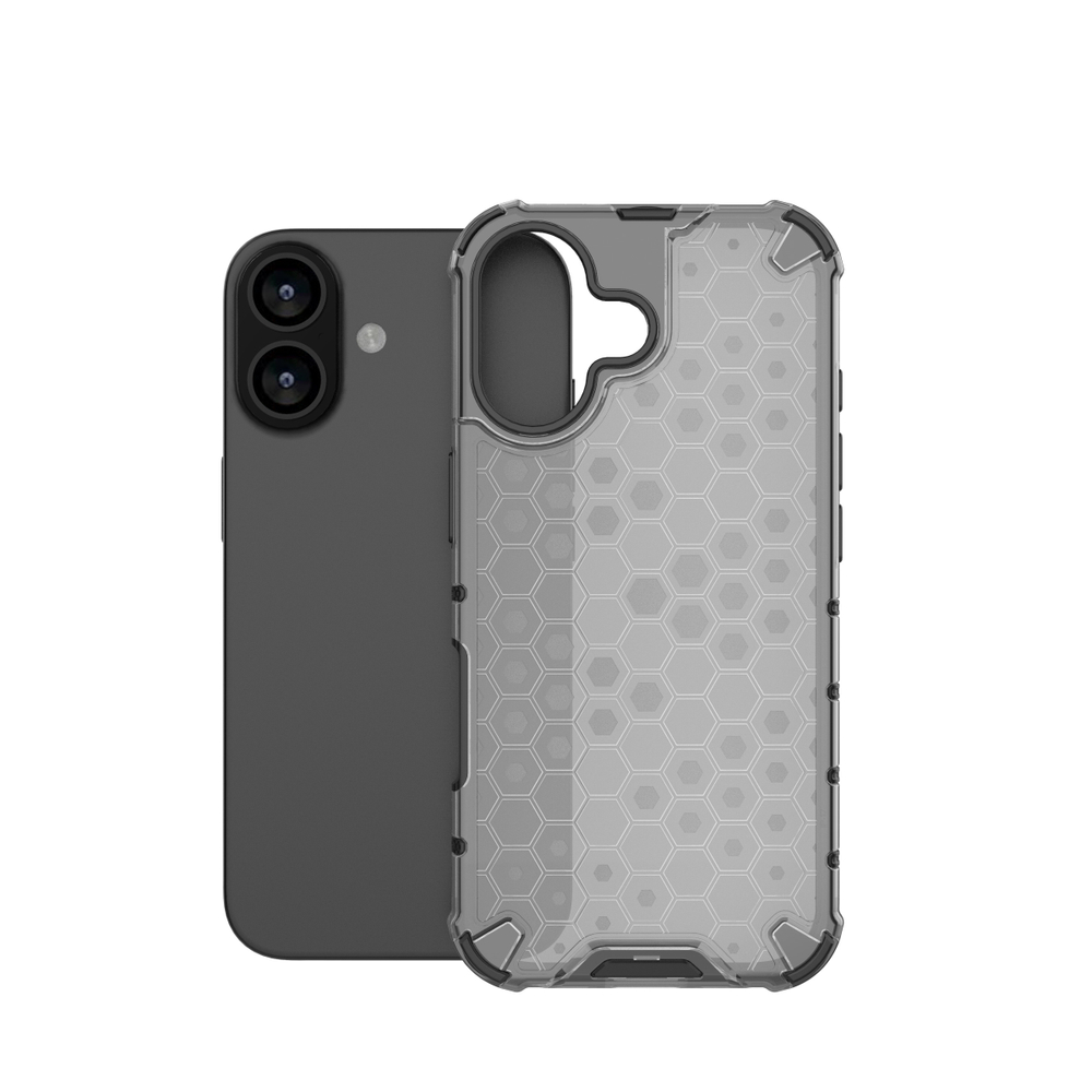 Прозрачный чехол Honeycomb Case для iPhone 17