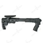 Комплект: Телескопический складной приклад на охотничью Сайгу, Alpha, K.Arma