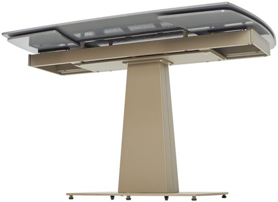 Стол BALDE 140 MATT LATTE STONE SOLID CERAMIC / TAUPE