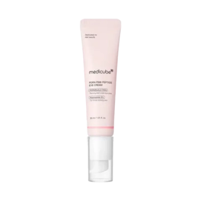 Medicube PDRN Pink Peptide Eye Cream осветляющий крем для век с ПДРН и пептидами