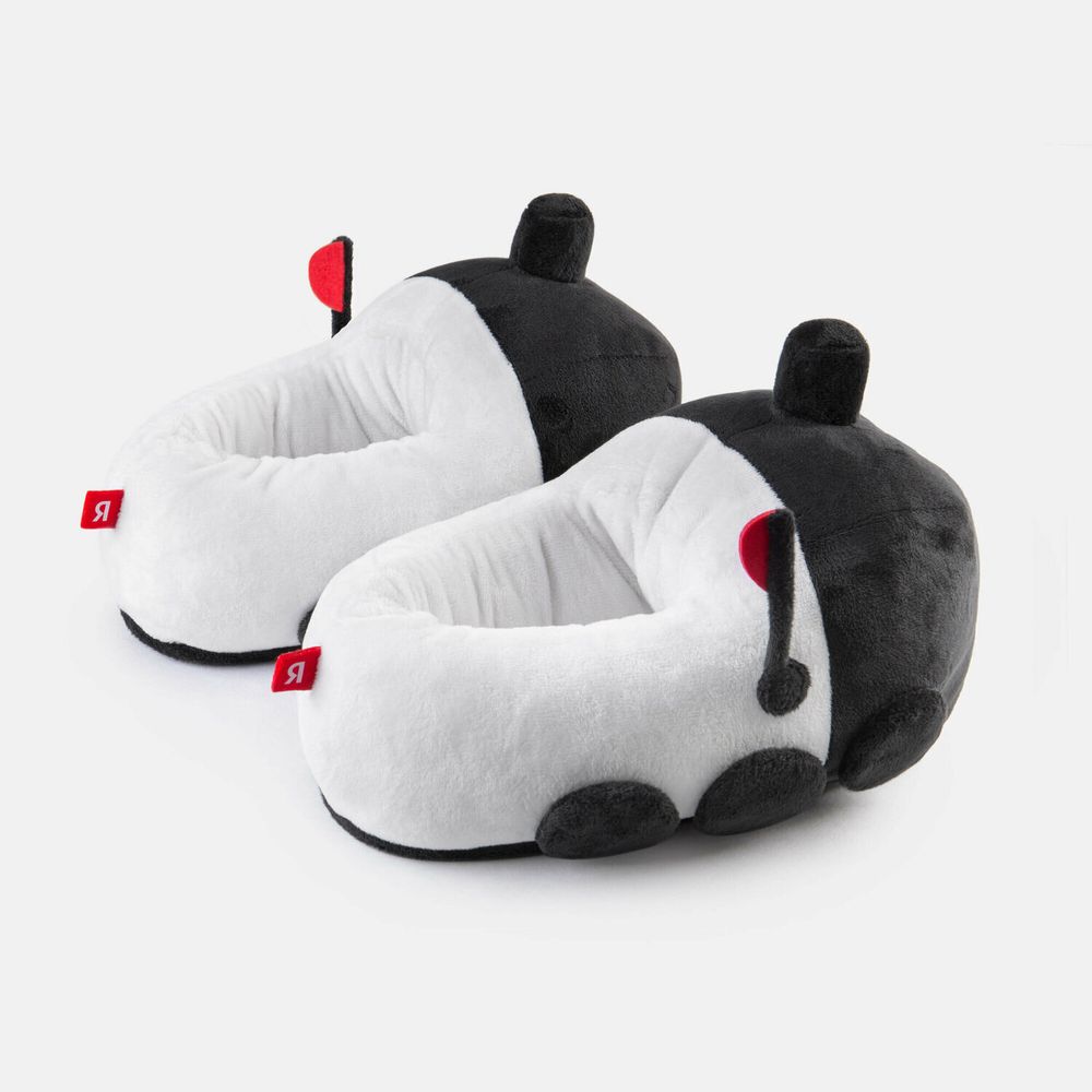 Тапочки Яндекс «Робот-доставщик Яндекса» белые