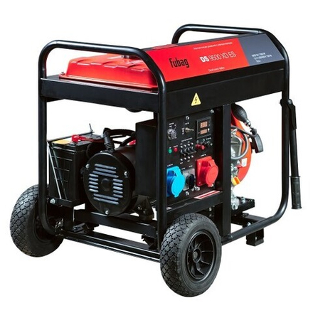 Электростанция дизельная с воздушным охлаждением FUBAG DS 9500 XD ES открытая 646240