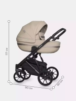 Коляска DELTA ECCO (2 в 1) (RIKO BASIC) 11 Camel (песочный)