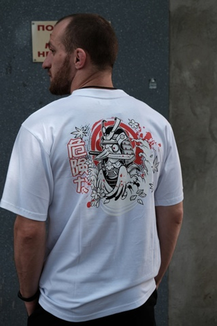 Футболка UNAFFECTED Гатё Белый