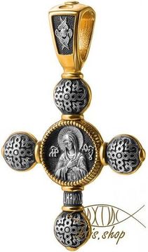 Господь Вседержитель. Икона Божией Матери Умиление Серафимо-Дивеевское. Православный крест