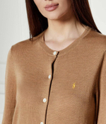 Шерстяной кардиган LUNAR POLO RALPH LAUREN - бежевый(211961279)