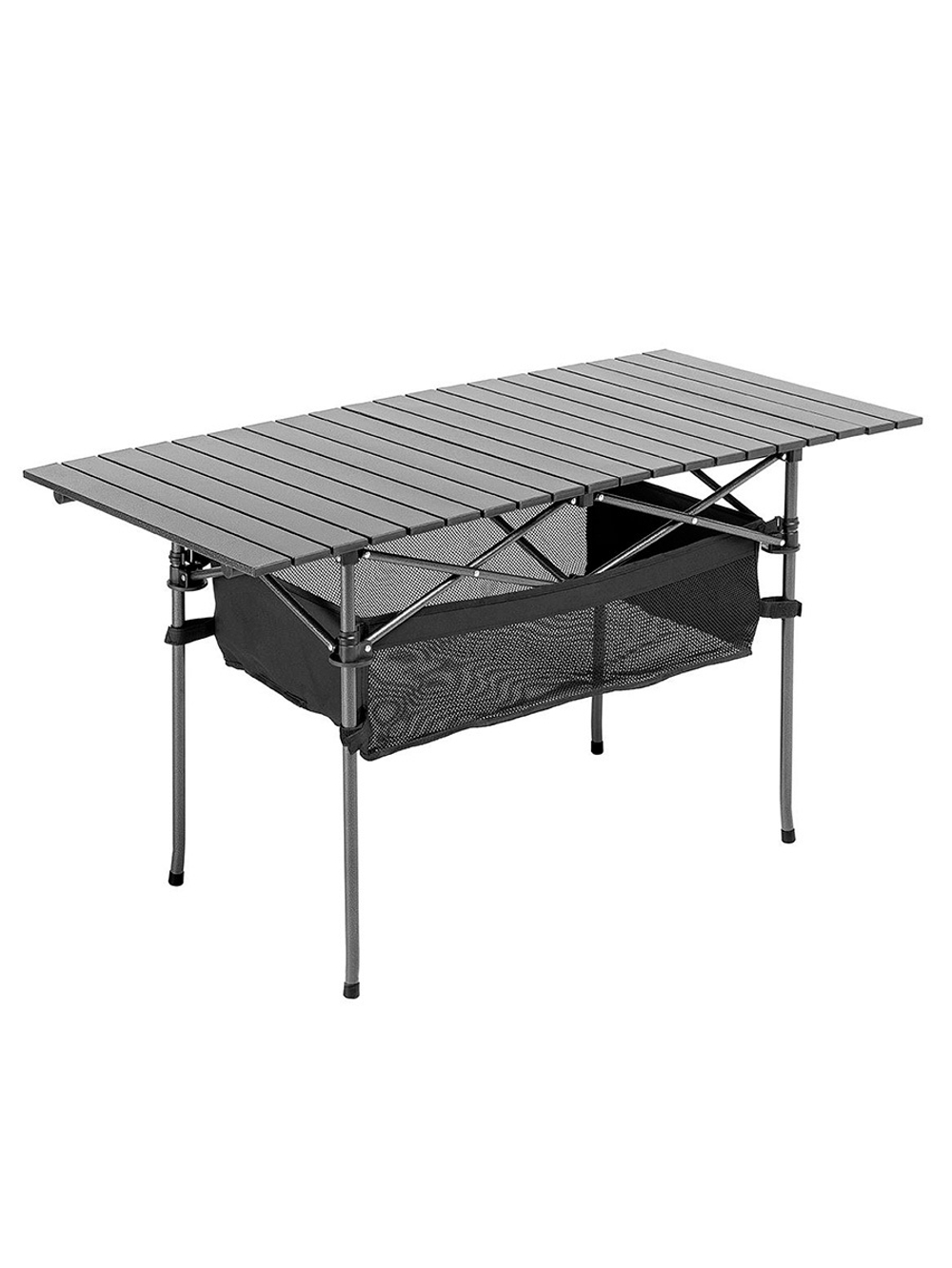 Стол складной Premier Fishing 94x55x50см с отделом под посуду столешница алюминий (PR-MC-607)