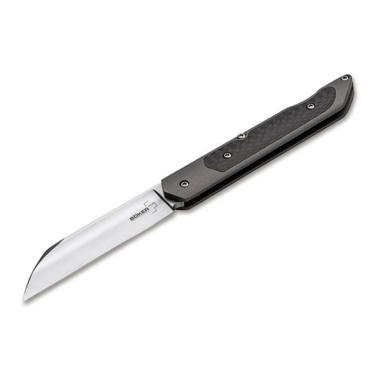 Складной нож Boker 01BO247 Genios c клинком из стали VG-10, рукоять титан / карбон