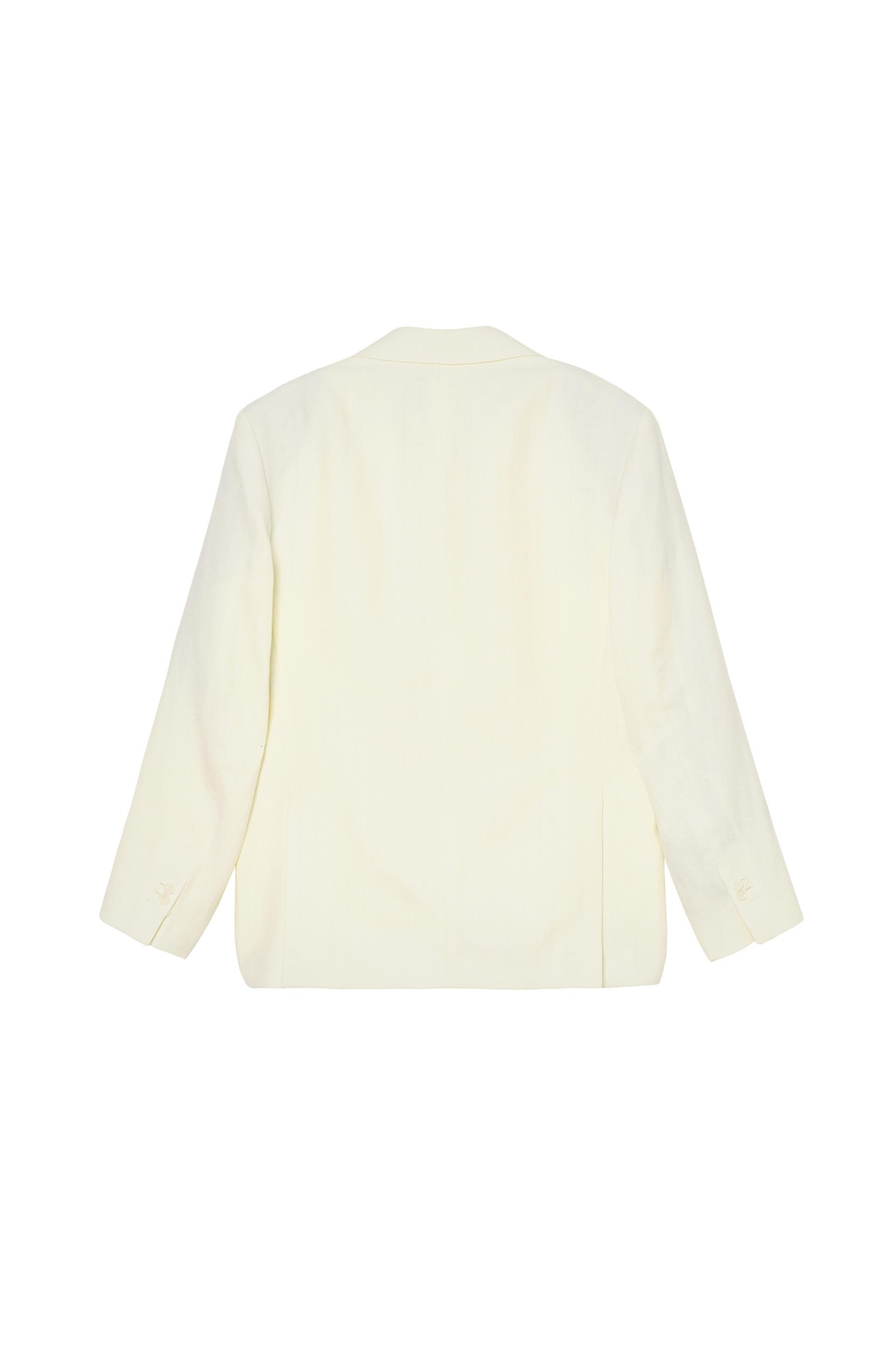 ZARA X BENITO ANTONIO БЛЕЙЗЕР ИЗ СМЕСОВОГО ЛЬНА, ЭКРЮ