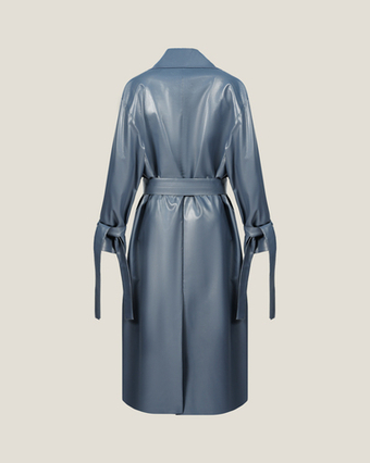 Gretta тренчкот кожаный