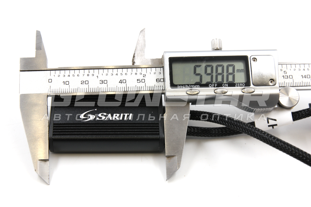 Светодиодные лампы HB4 (9006) Sariti T3 с вентилятором, 12V-24V, 50W, 6000K (комплект, 2шт)