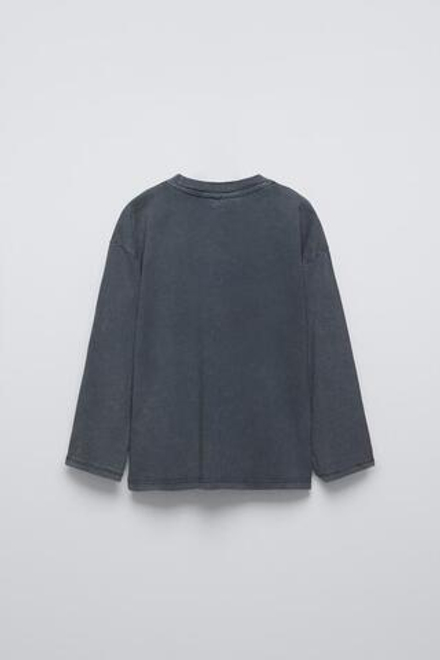 ZARA ФУТБОЛКА С ПРИНТОМ «ДАМБО» © DISNEY, АНТРАЦИТОВО-СЕРЫЙ