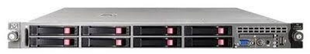Сервер HP DL360R06 E5504 (Rack1U XeonQC 2.0Ghz(4Mb) /2x2GbRD/P410i(ZM/RAID1+0/1/0) /no(4(8upgr)) SFF/noDVD/iLO2std/2xGigEth/1xR PS460) 504637-421