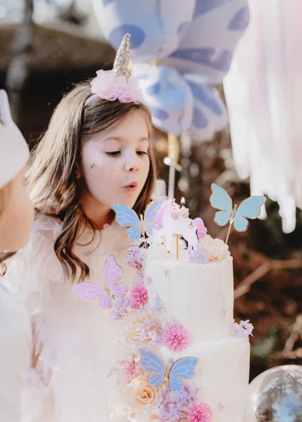 Топперы "Бабочки" 9 шт. (9-6,5 см)