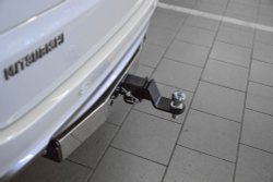 Фаркоп PT GROUP /съемный квадрат/ С нержавеющей Накладкой для MITSUBISHI Pajero Sport 2008-2020(паспорт и сертификат в комплекте)(без электрики) арт.MPS-08-991124.00