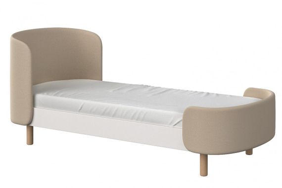 Кровать Ellipse Kidi Soft для детей от 3 до 7 лет Бежевая