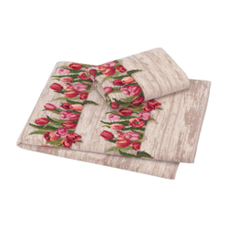 Полотенце 50х100 Feiler Amsterdam 132 karminrot