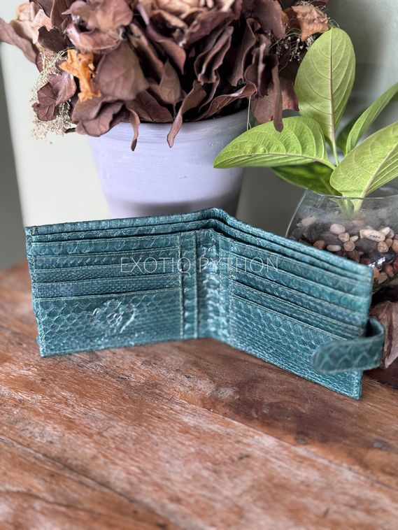 Бифолд кошелек из кожи питона WA-248