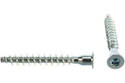 Винт конфирмат Tech-Krep стяжка мебельная 7х50мм 15шт