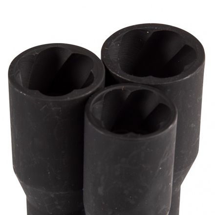 Цена на KING TONY (9TD164MR) Набор торцевых головок для поврежденных гаек и болтов, 17, 19, 21 мм, 4 предмета