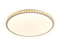 Ambrella Потолочный светодиодный светильник с пультом и дополнительной подсветкой Crystal FF70