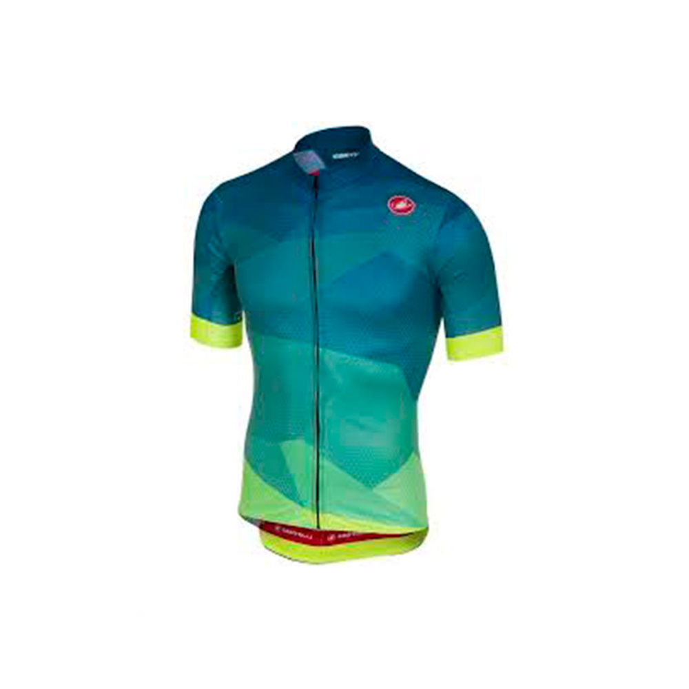 FLUSSO JERSEY FZ Джерси цв.933 blue/yellow fluo , р. 2XL