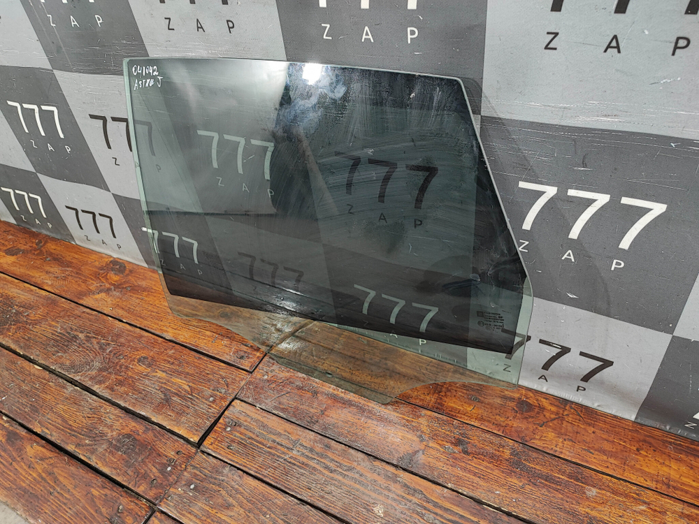 Стекло двери задней левой Opel Astra J 09-17 Б/У Оригинал 13265823