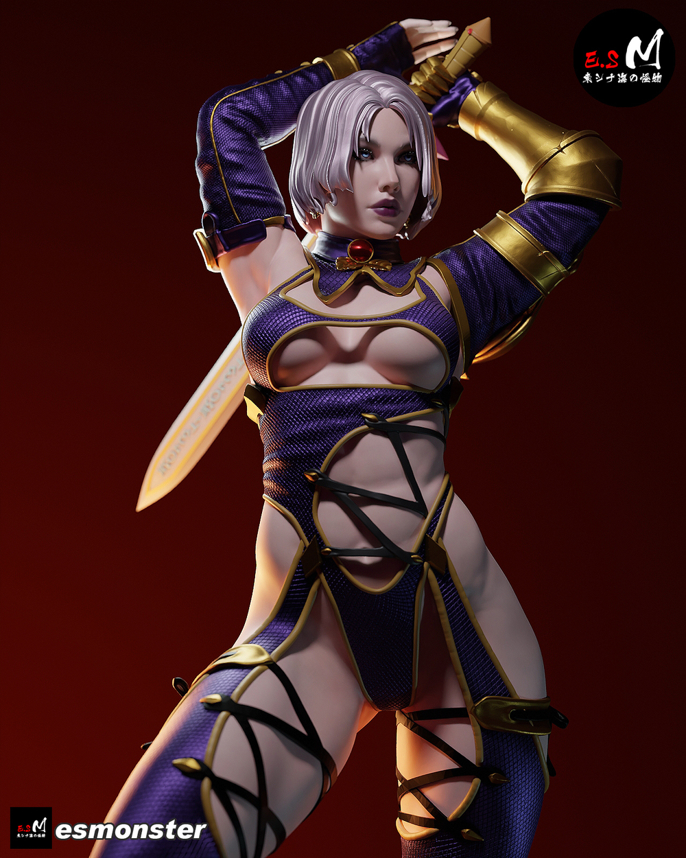 Фигурка Изабелла Валентайн иви Ivy Valentine soulcalibur nsfw