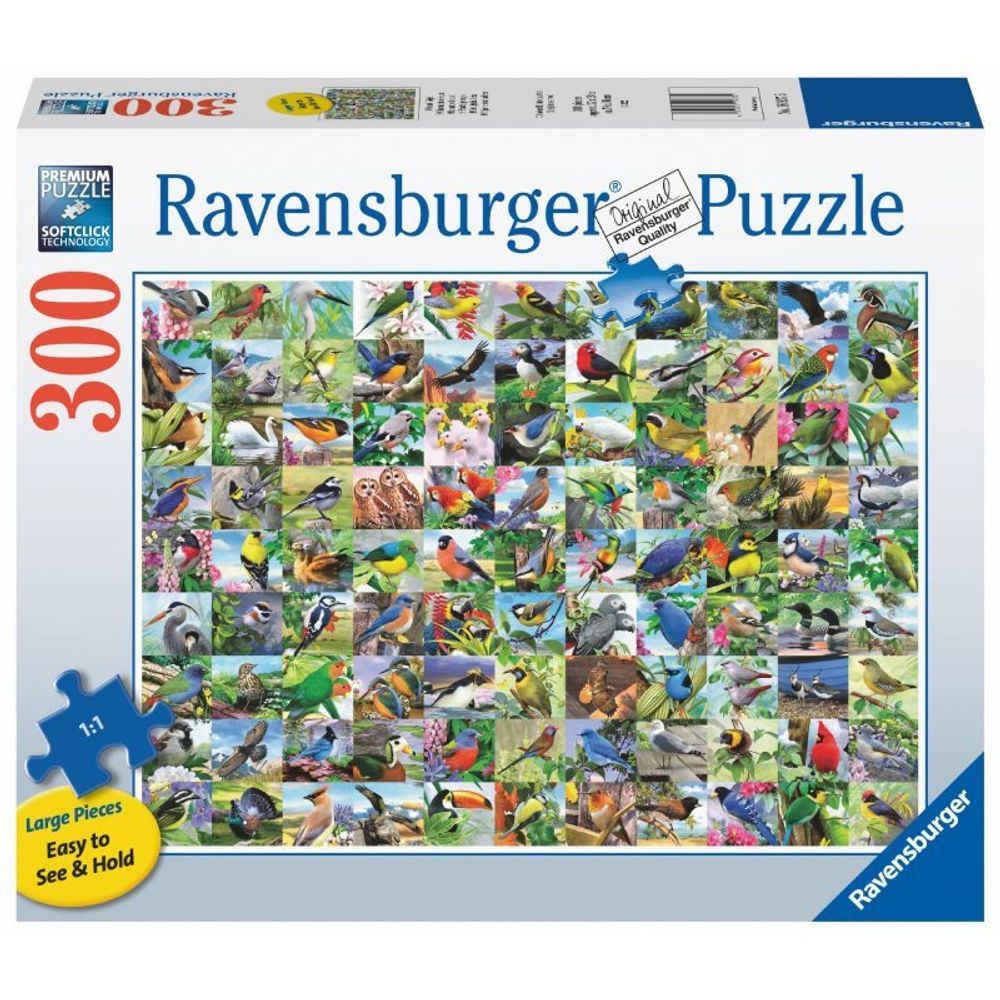 Ravensburger - Пазл 99 потрясающих птиц 300 штук. 169375