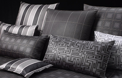 Пододеяльник 155x200 Elegante Meander серебро