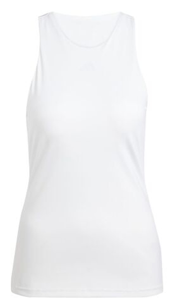 Женский топ теннисный Adidas Tennis Climacool Y-Tank - белый