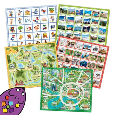 Комплект тематических полей "Чудеса России с РобоМышью" (5 элементов)