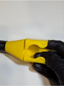 + + Воронка непроливайка для мототехники и др. Желтая