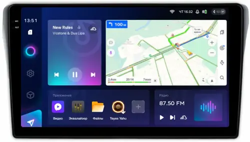Магнитола для Subaru Levorg 1 VM 2014-2017 (вместо 2din, рамка-накладка) - Teyes CC3-2K на Android 10, Быстрая, 2K QLED, CarPlay, 4G SIM-слот