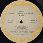 Виниловая пластинка Моцарт - Струнный квартет "Охота" / Струнный квинтет LP