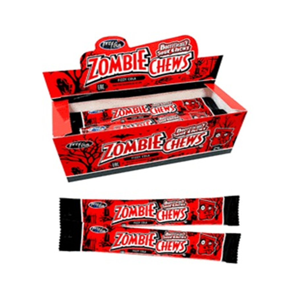 Жев.конфета Zombi chews sour Cola  24шт*20г  (Пакестан)