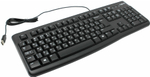 Клавиатура Logitech K120 черный