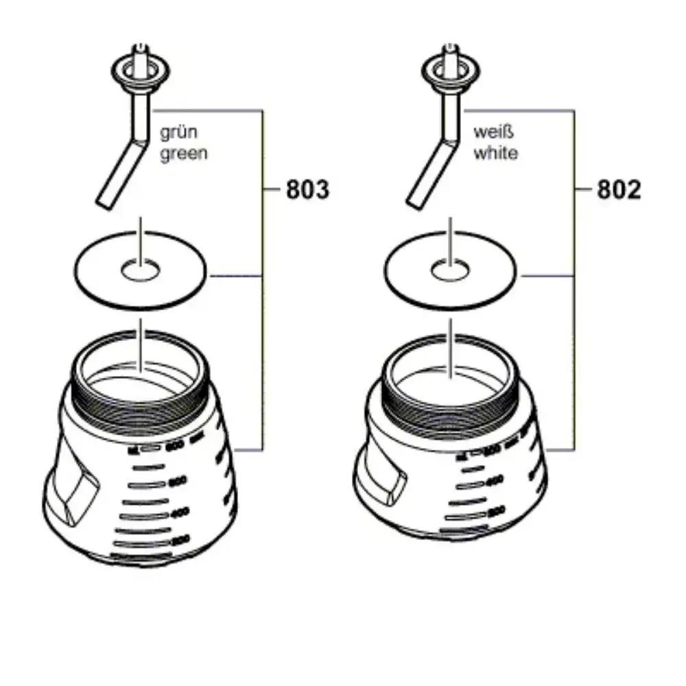 Прокладка уплотнительная для краскопульта Bosch PFS 3000-2 5000E 7000 5 шт.