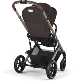 Cybex Детская коляска Balios S Lux BLK 2 в 1 цвет Chocolate Brown