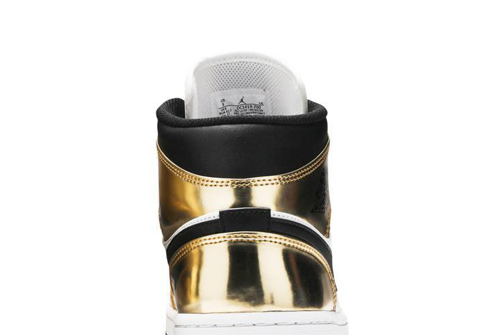 Кроссовки Jordan Air Jordan 1 Mid Se "Metallic Gold"
